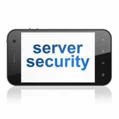保护概念服务器安全智能手机