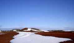 沙漠杰古沙龙冰河湖国家公园