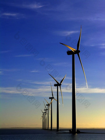 windturbines离岸