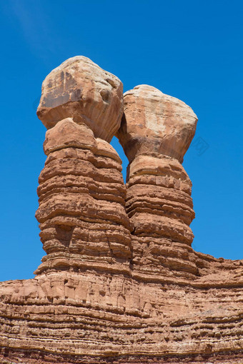 双胞胎岩石犹他州
