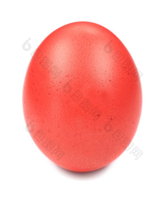 红色的复活节蛋