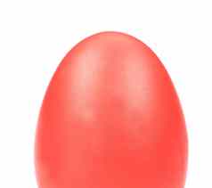 红色的复活节蛋