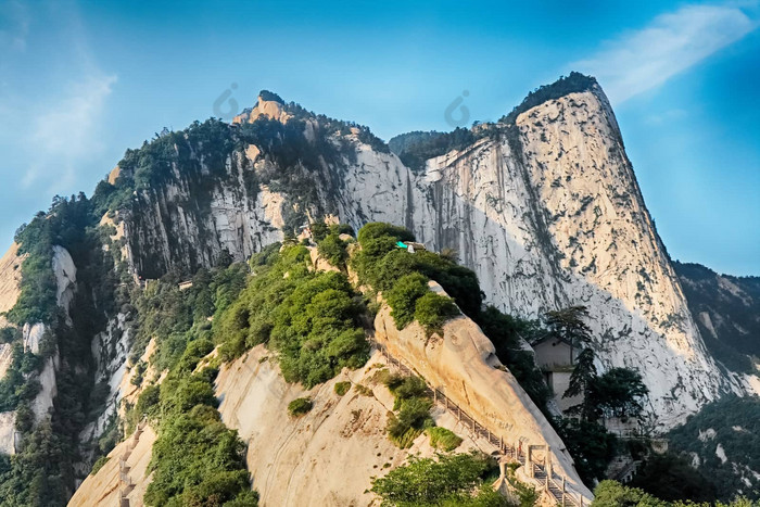 神圣的山华山西安中国