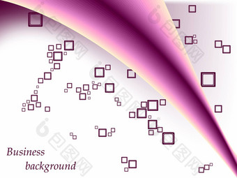 业务紫色的广场背景