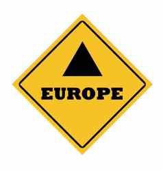 欧洲路标志