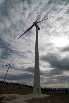 风积的能源风权力风涡轮机