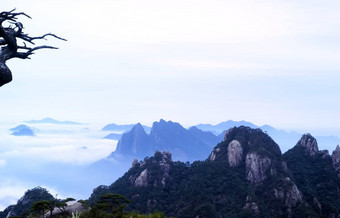 云雾sanqingshan山