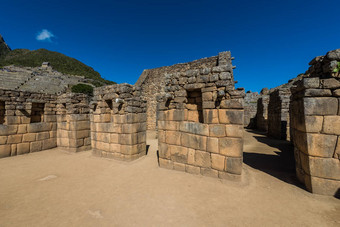 工业区“马丘比丘比丘废墟秘鲁安第斯山脉库斯科秘鲁