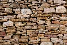 砌筑西班牙石头墙