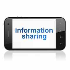 信息概念信息分享智能手机