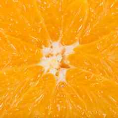 宏照片橙色水果