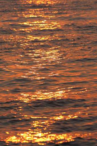 海水纹理日落