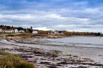劳伦斯河海岸北魁北克加拿大
