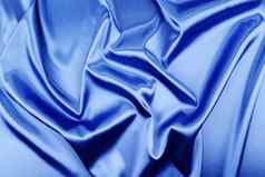 蓝色的丝绸背景