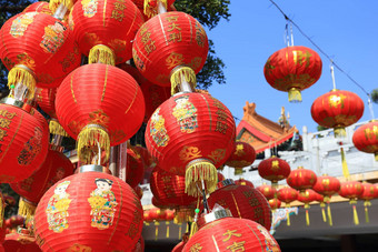 中国人灯笼一年节日