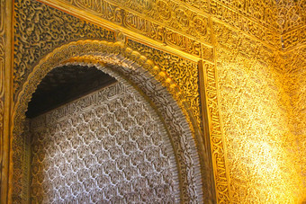 室内Alhambra宫格拉纳达西班牙