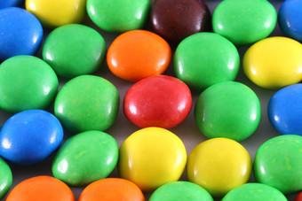 色彩斑斓的糖果