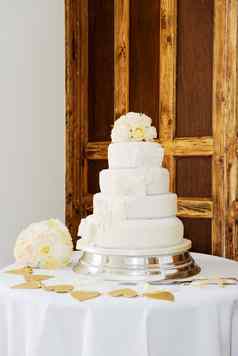 婚礼蛋糕花束