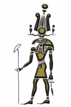 堪苏神古老的埃及