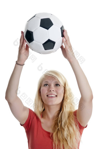 女人足球球