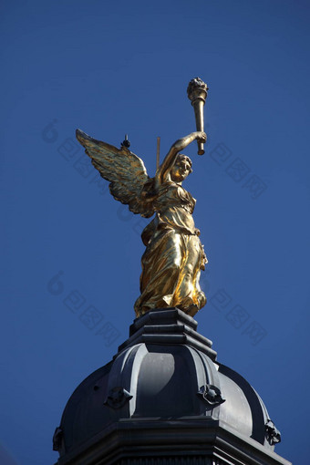 雕像天使启蒙运动建筑萨格勒布