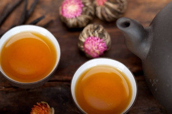 中国人风格Herbal花茶