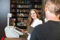 收银员书店服务客户客户端