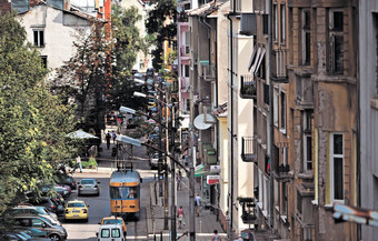 索菲亚保加利亚一般街视图