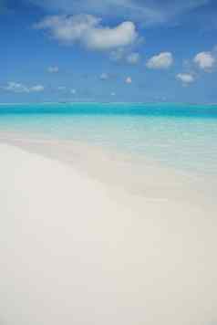 马尔代夫度蜜月海滩岛场景