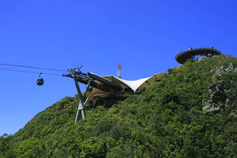 天空桥电缆车朗考岛马来西亚