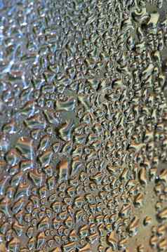 水滴金属表面
