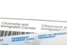 永久居民卡移民加拿大信