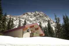 私人住宿滑雪的小木屋洛奇重雪北级联