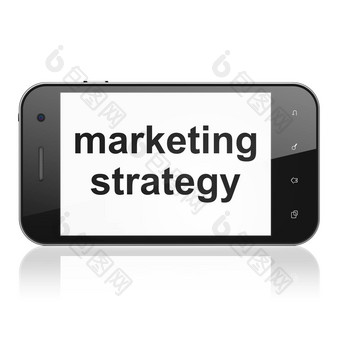 广告概念市场营销策略智能手机