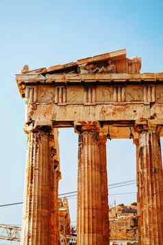 帕特农神庙卫城雅典希腊