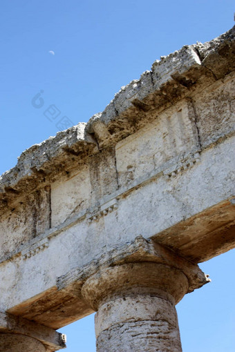 寺庙大希腊Valle的templi西西里岛意大利