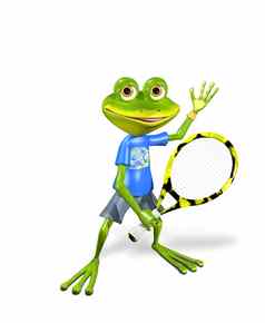 青蛙网球