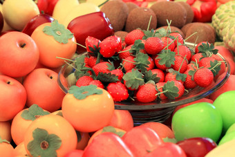 色彩斑斓的图片水果