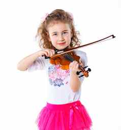 女孩小提琴家