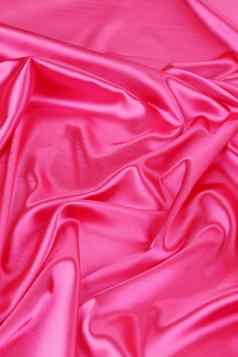 粉红色的丝绸布料