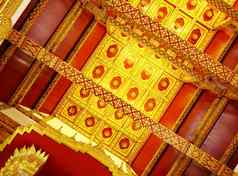 泰国寺庙天花板