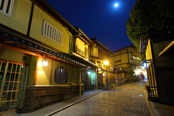 传统的日本风格房子《京都议定书》