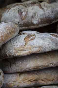 工匠面包古老的中世纪的公平西班牙