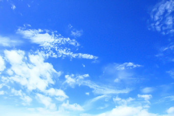 蓝色<strong>的天空</strong>白色云背景