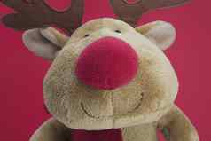 鲁道夫红鼻子驯鹿软玩具泰迪