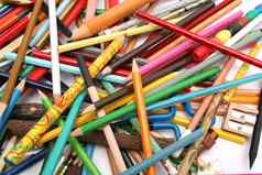 集合彩色铅笔木卷笔刀