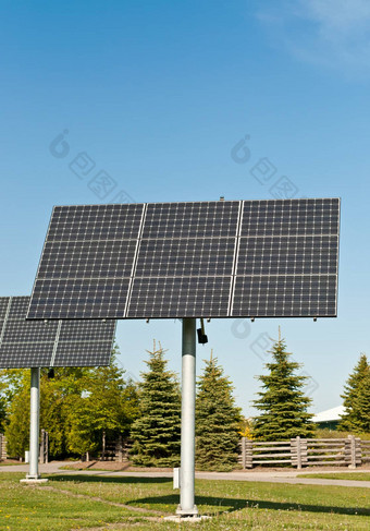 <strong>太阳能</strong>面板公共公园替代能源
