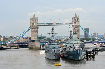 塔桥英国皇家海军<strong>舰艇</strong>贝尔法斯特