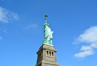 雕像自由纽约城市