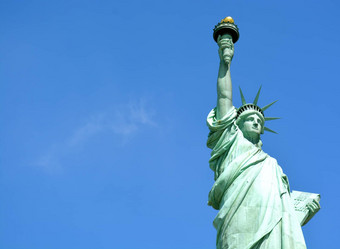 雕像自由纽约城市